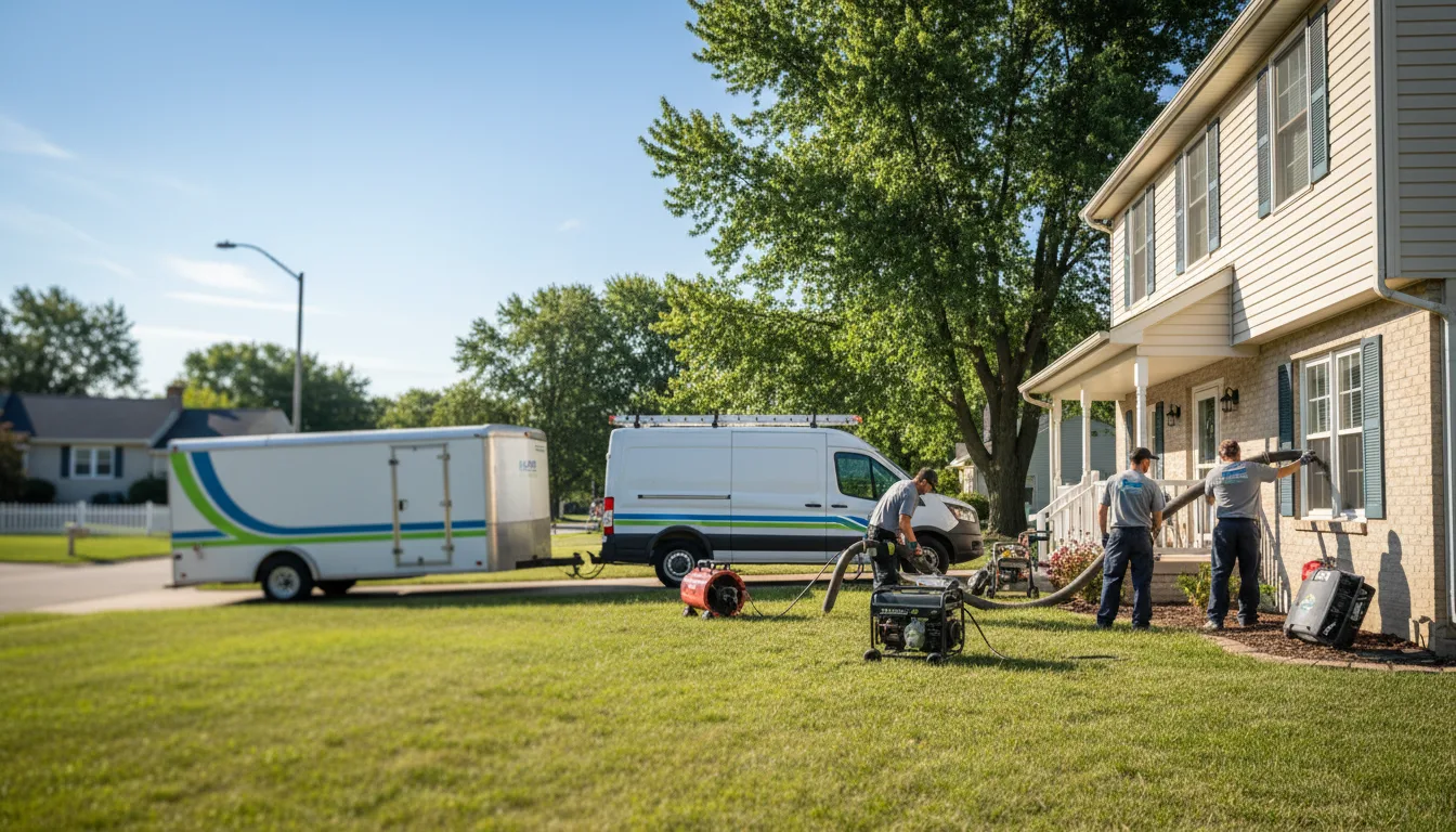 Flooded Basement Restoration And Cleanup With Repair in Balaton, MN near me
